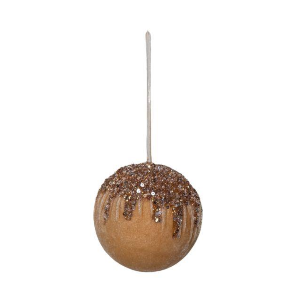 Dark Champagne Bauble 10cm Y53.C44815 Harold Elmes Mulligans of Ballaghaderreen