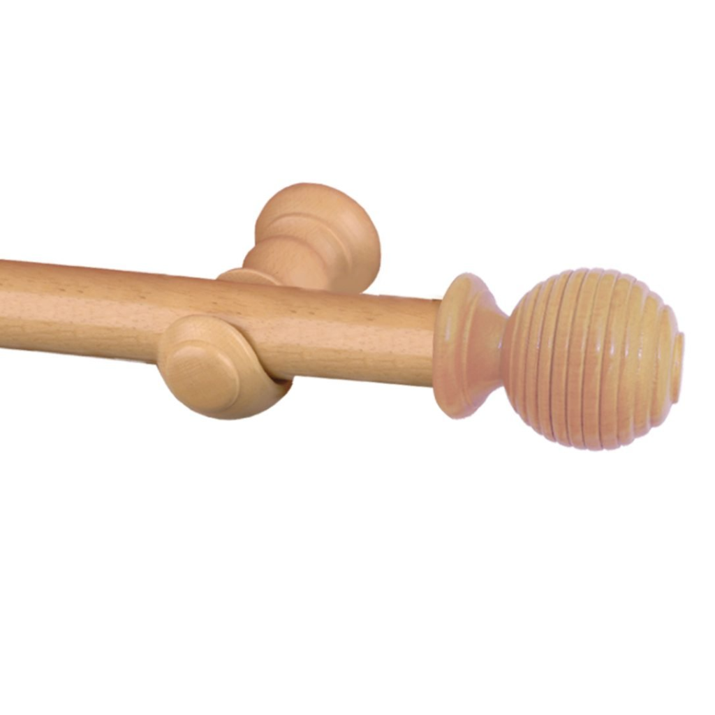 De Vielle 10 Foot (3m) Curtain Pole - Natural GHE093Z McLoughlinsRS Mulligans of Ballaghaderreen