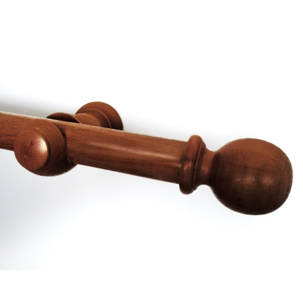 De Vielle 4 Foot (1.2m) Curtain Pole - Oak GHE100 McLoughlinsRS Mulligans of Ballaghaderreen