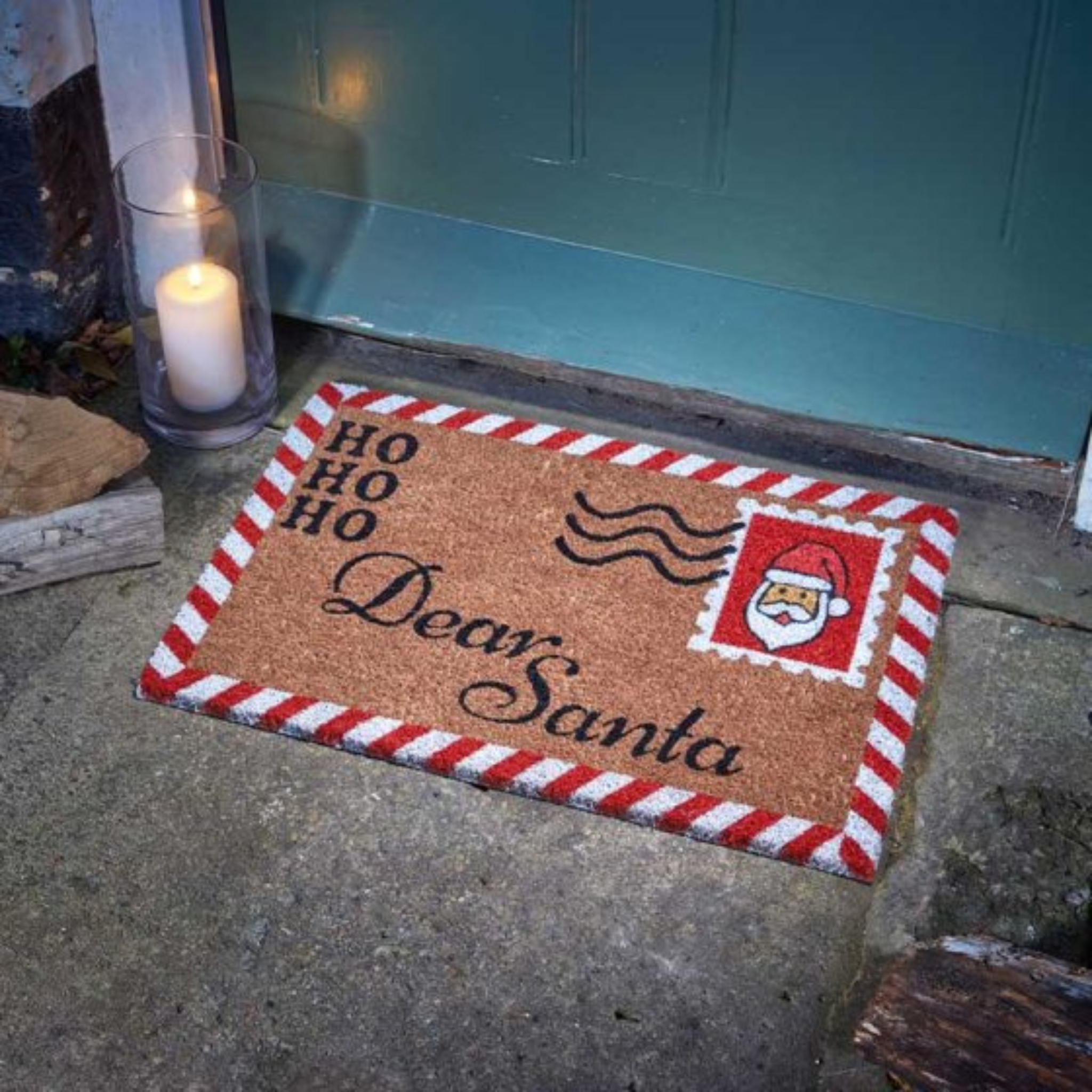 Dear Santa Doormat Decoir Mat 40x60cm 2555036 Smart Garden Christmas Mulligans of Ballaghaderreen