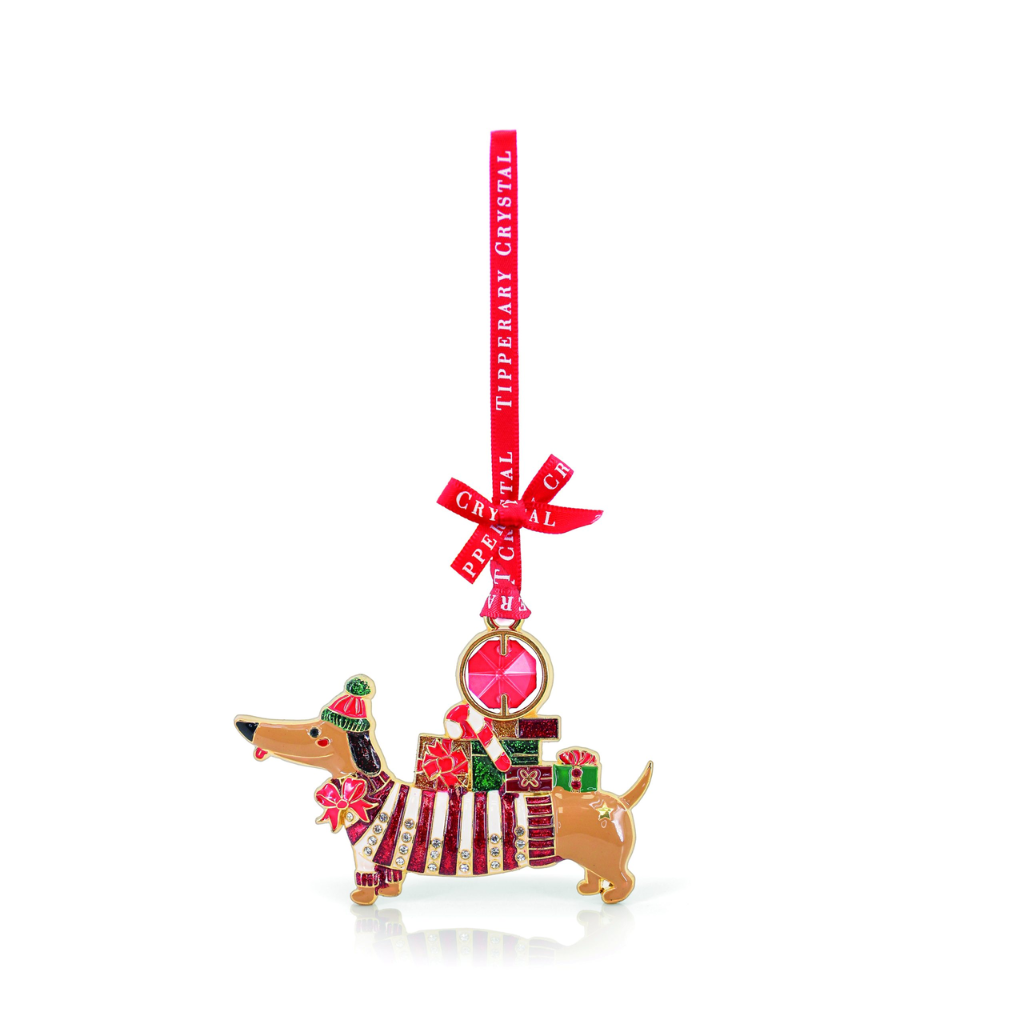 Dog Gem Decoration 174931 TIPPERARY CRYSTAL Mulligans of Ballaghaderreen