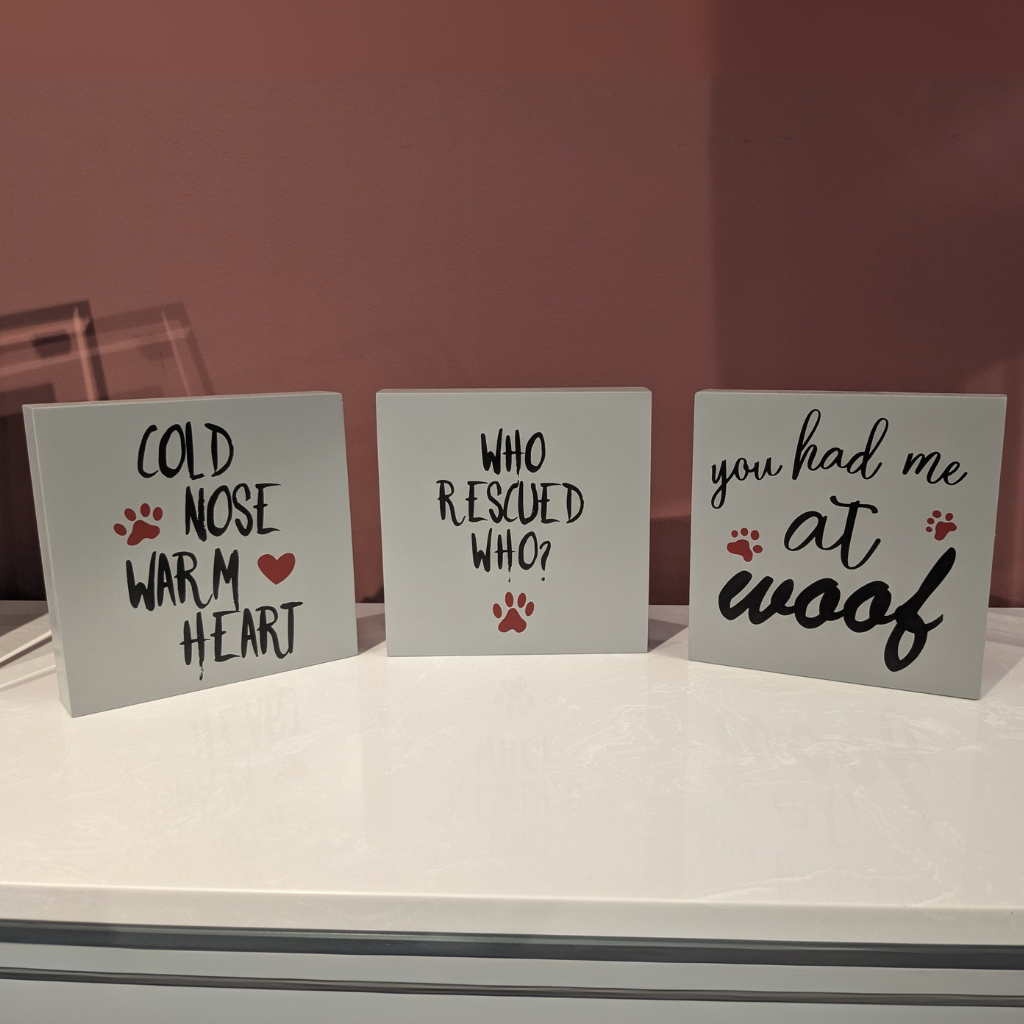Dog Square Plaque 691346 Mulligans of Ballaghaderreen
