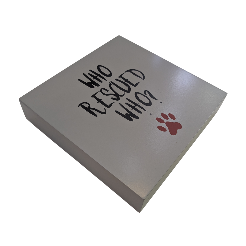 Dog Square Plaque 691346 Mulligans of Ballaghaderreen