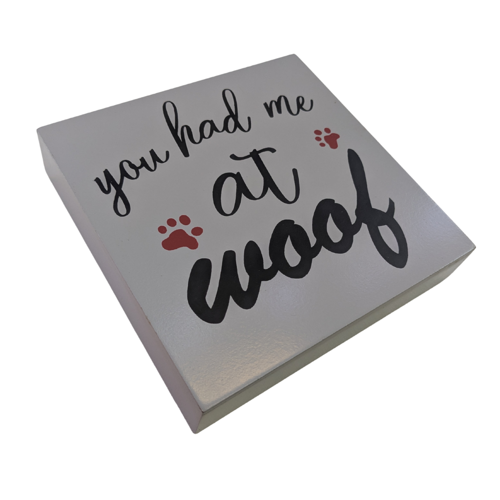 Dog Square Plaque 691346 Mulligans of Ballaghaderreen