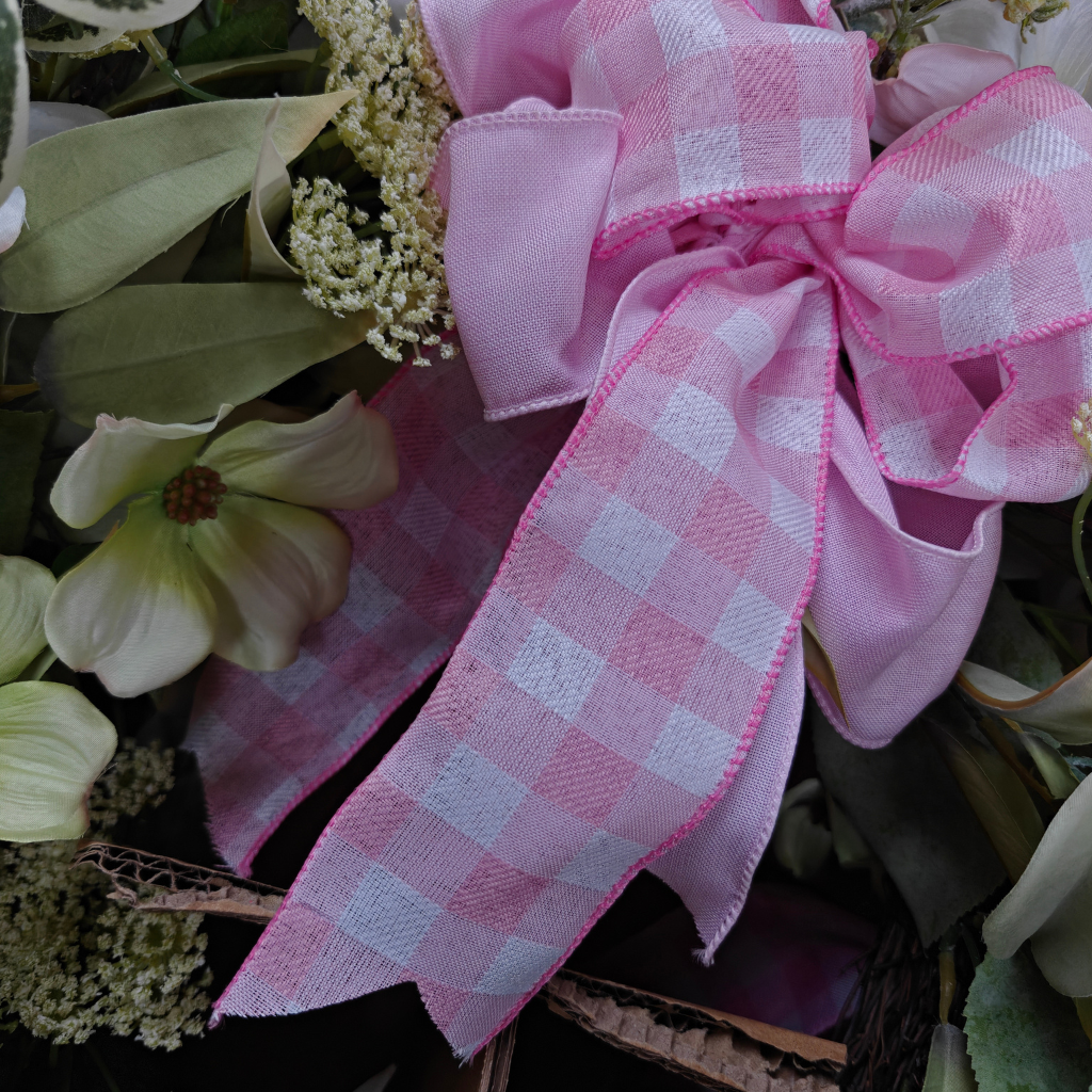 Dogwood and Lace Floral Wreath 66cm Y62.S45539 Harold Elmes Mulligans of Ballaghaderreen