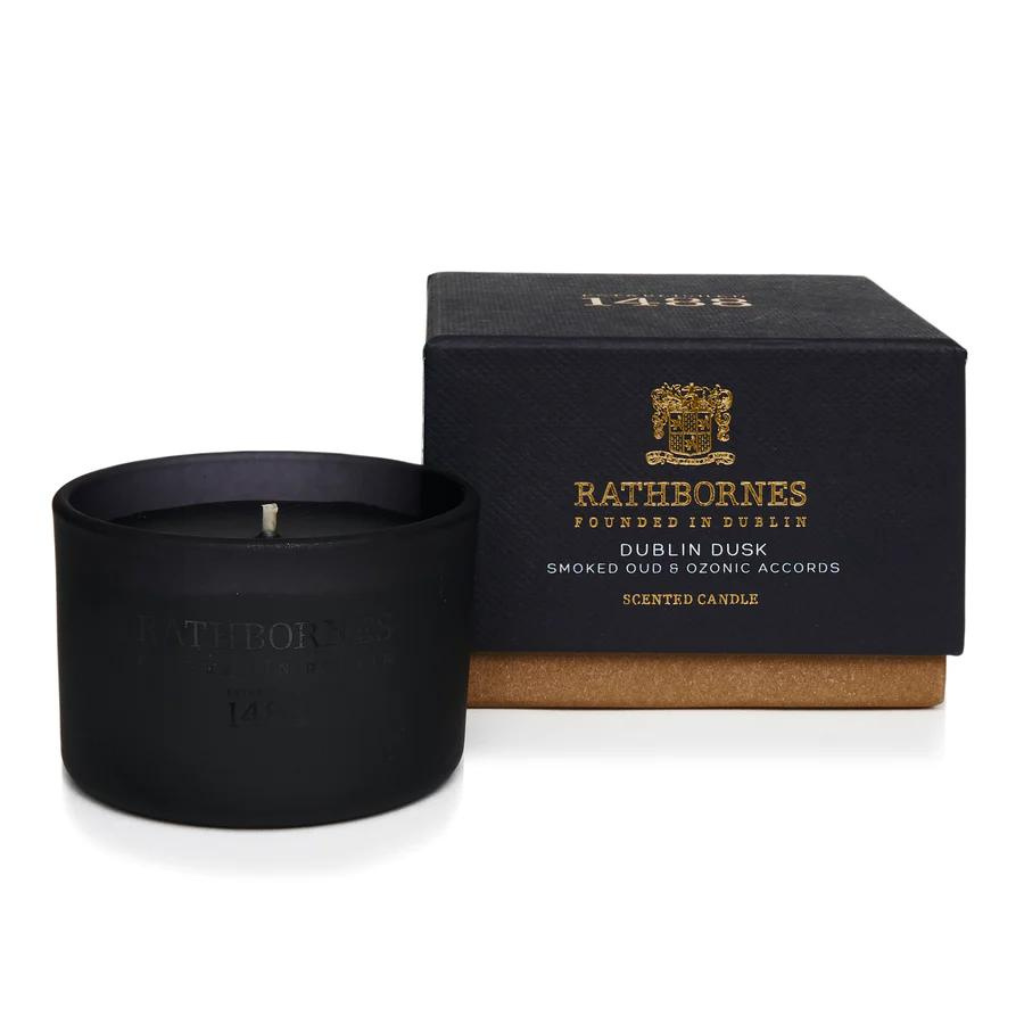 Dublin Dusk Scented Luxury Candle 190g CNDL_Rath_190_DublinDusk Rathbournes Mulligans of Ballaghaderreen