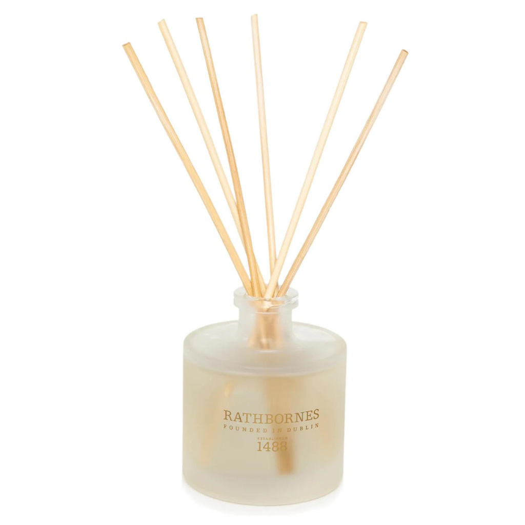 Dublin Tea Rose Oud & Patchouli Scented Luxury Diffuser Giftbox 200ml DIFF_Rath_200_DublinTea Rathbournes Mulligans of Ballaghaderreen