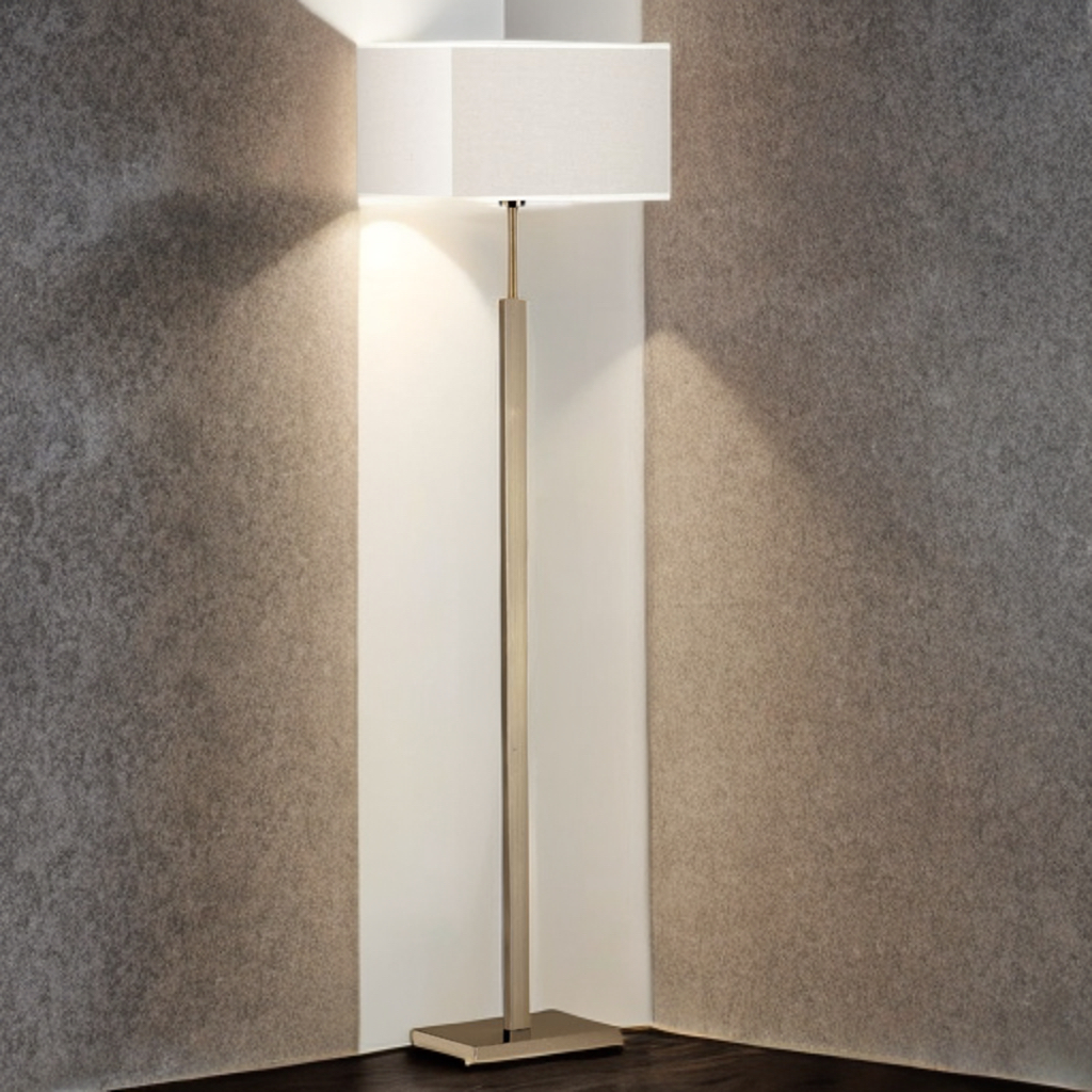 Dunmore Antique Brass Floorlamp 157cm FL4794/ANT Cork Lighting Mulligans of Ballaghaderreen