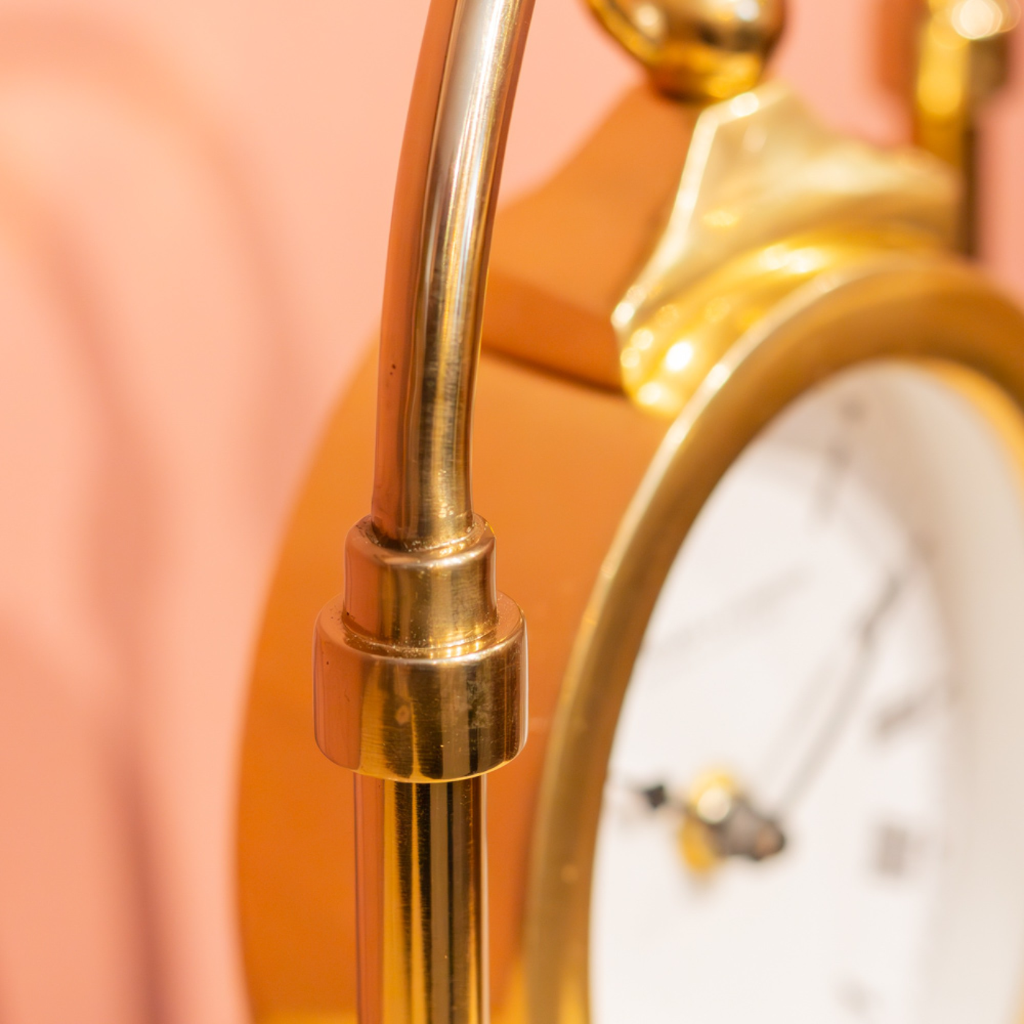 Edward and Florence Hanging Clock - Gold TL6361 Tara Lane Mulligans of Ballaghaderreen 