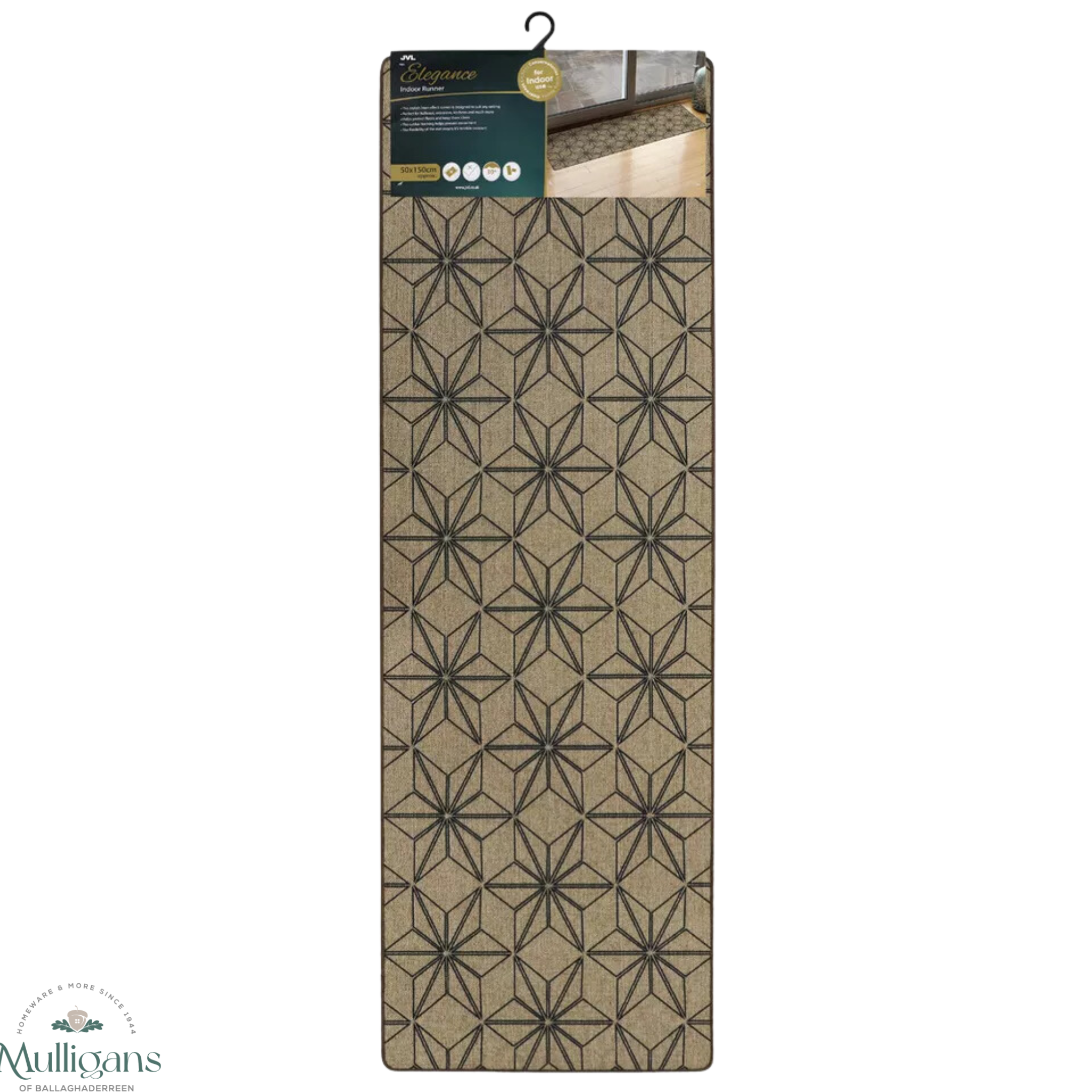 JVL Elegance Mat - Stars