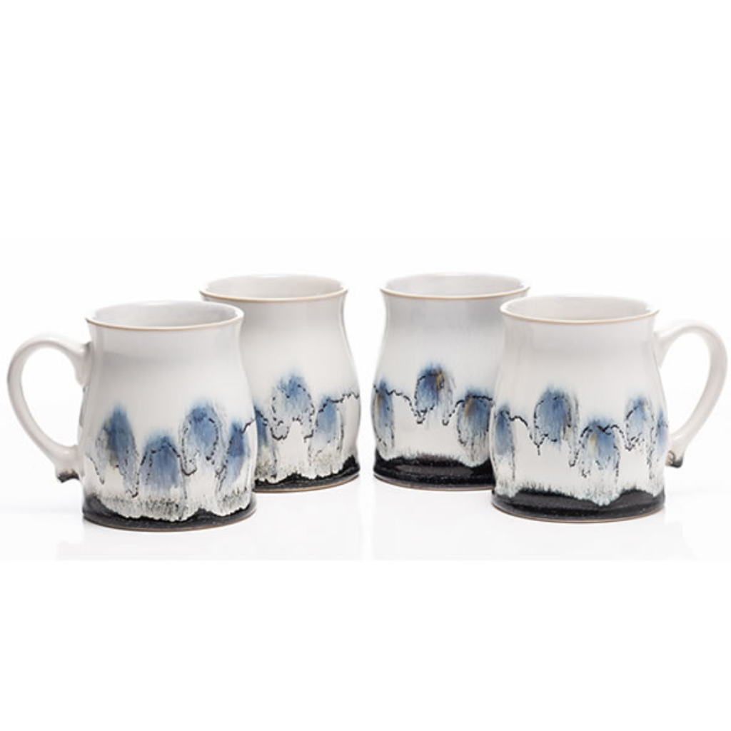 Emma Pottery Mugs - Set of 4 30264 Newgrange Living Kirkwood Mulligans of Ballaghaderreen 