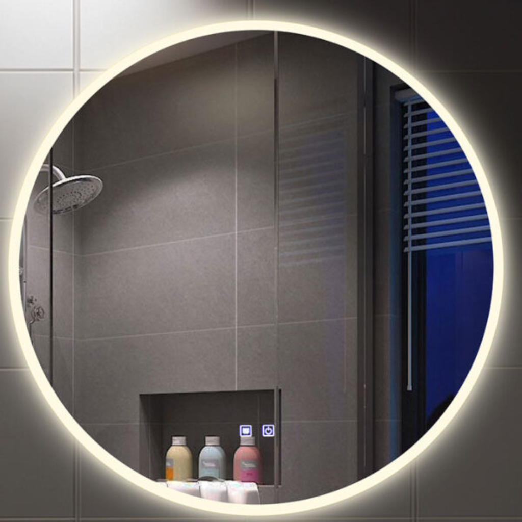 Empoli IP44 LED Round Bathroom Mirror MIR4526060 Cork Lighting Mulligans of Ballaghaderreen