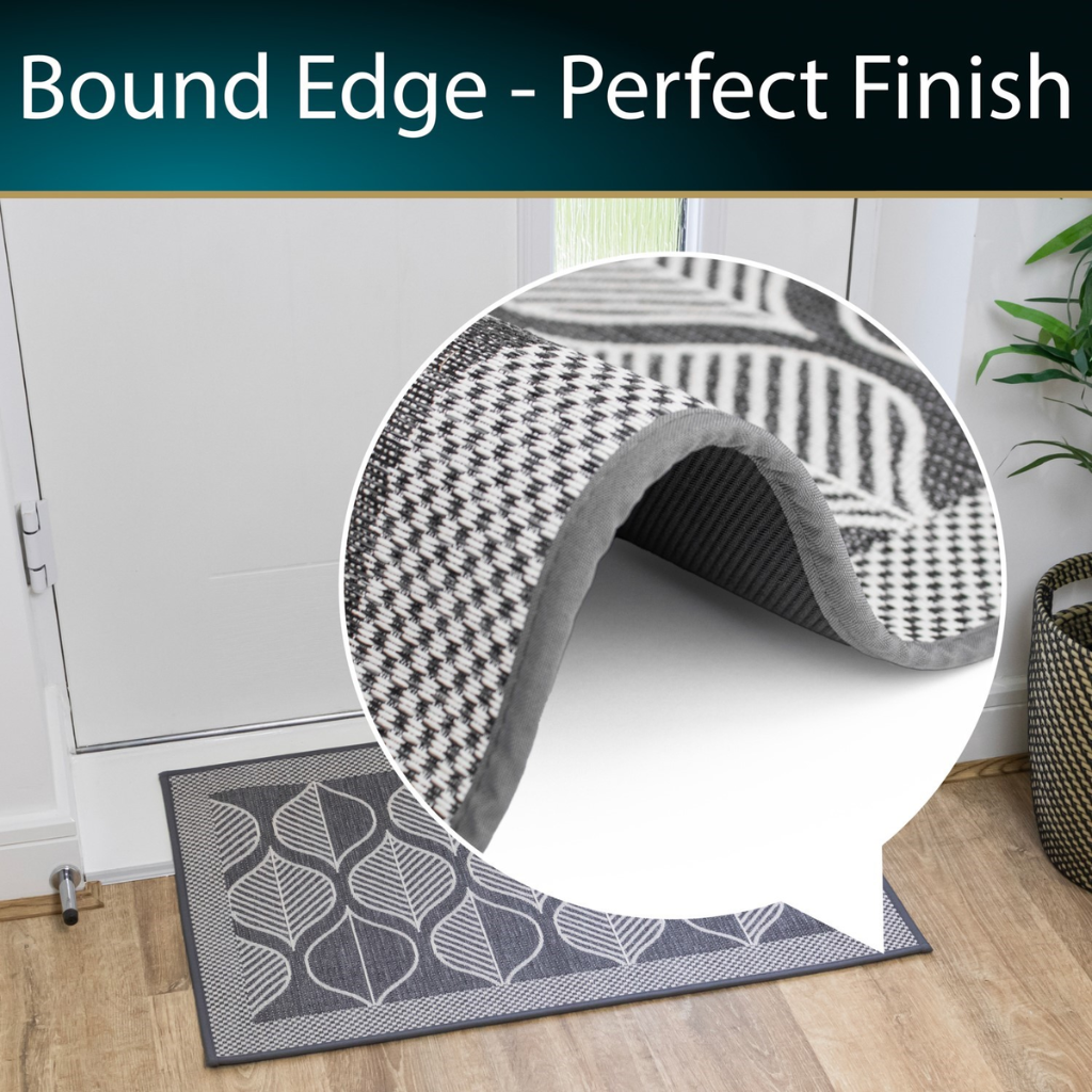 Expression Door Mat - Leaves - 50x75cm 01-334 JVL Mulligans of Ballaghaderreen