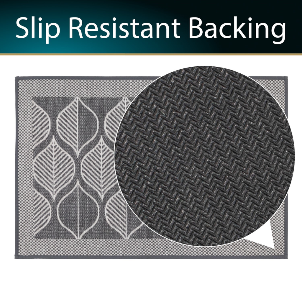 Expression Door Mat - Leaves - 50x75cm 01-334 JVL Mulligans of Ballaghaderreen