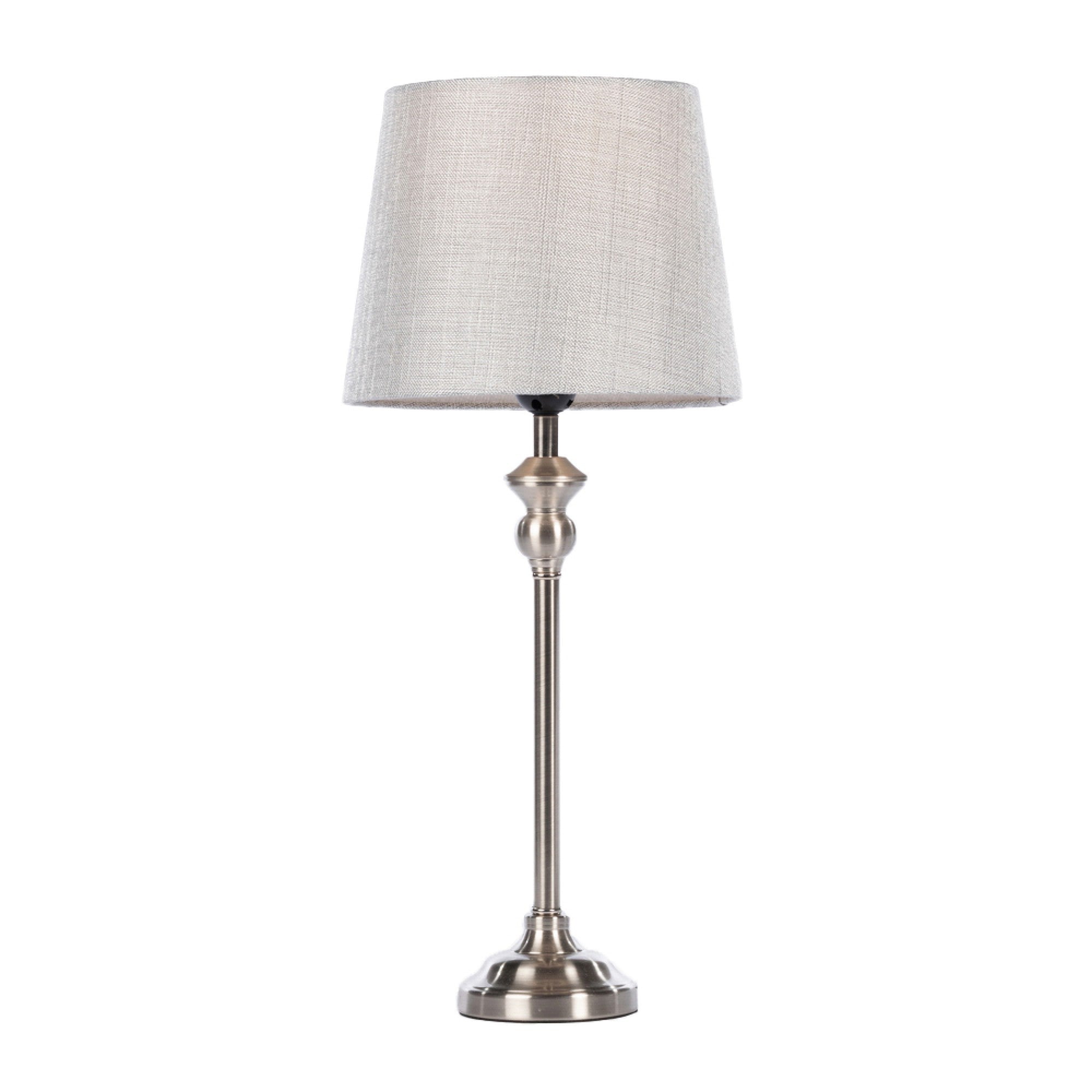 Dani mini buffet lamp silver grey 53cm B696 Tara Lane Muligans of Ballaghaderreen