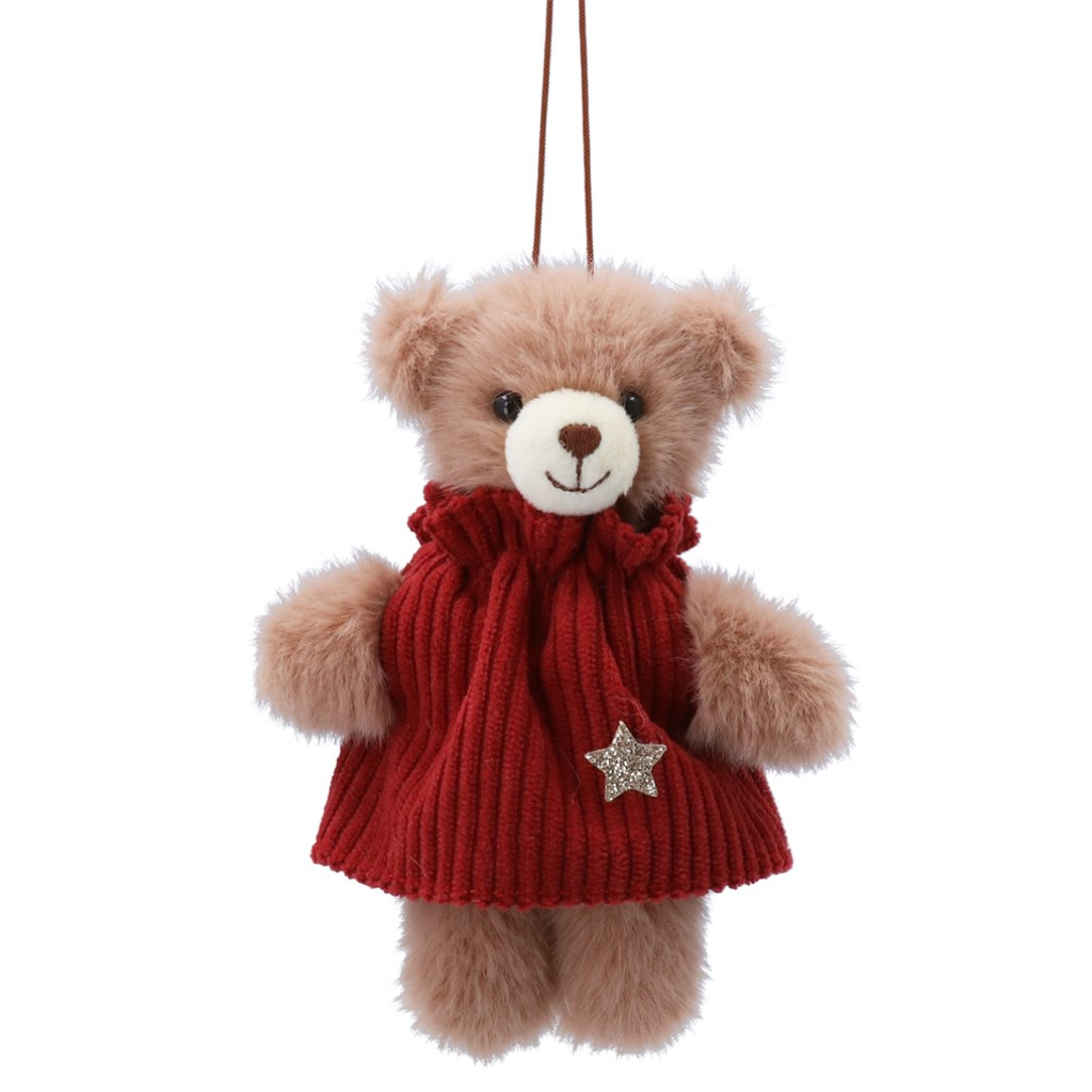 Fabric Decoration - Mr/Mrs Teddy in Corduroy 12095 Gisela Graham Mulligans of Ballaghaderreen