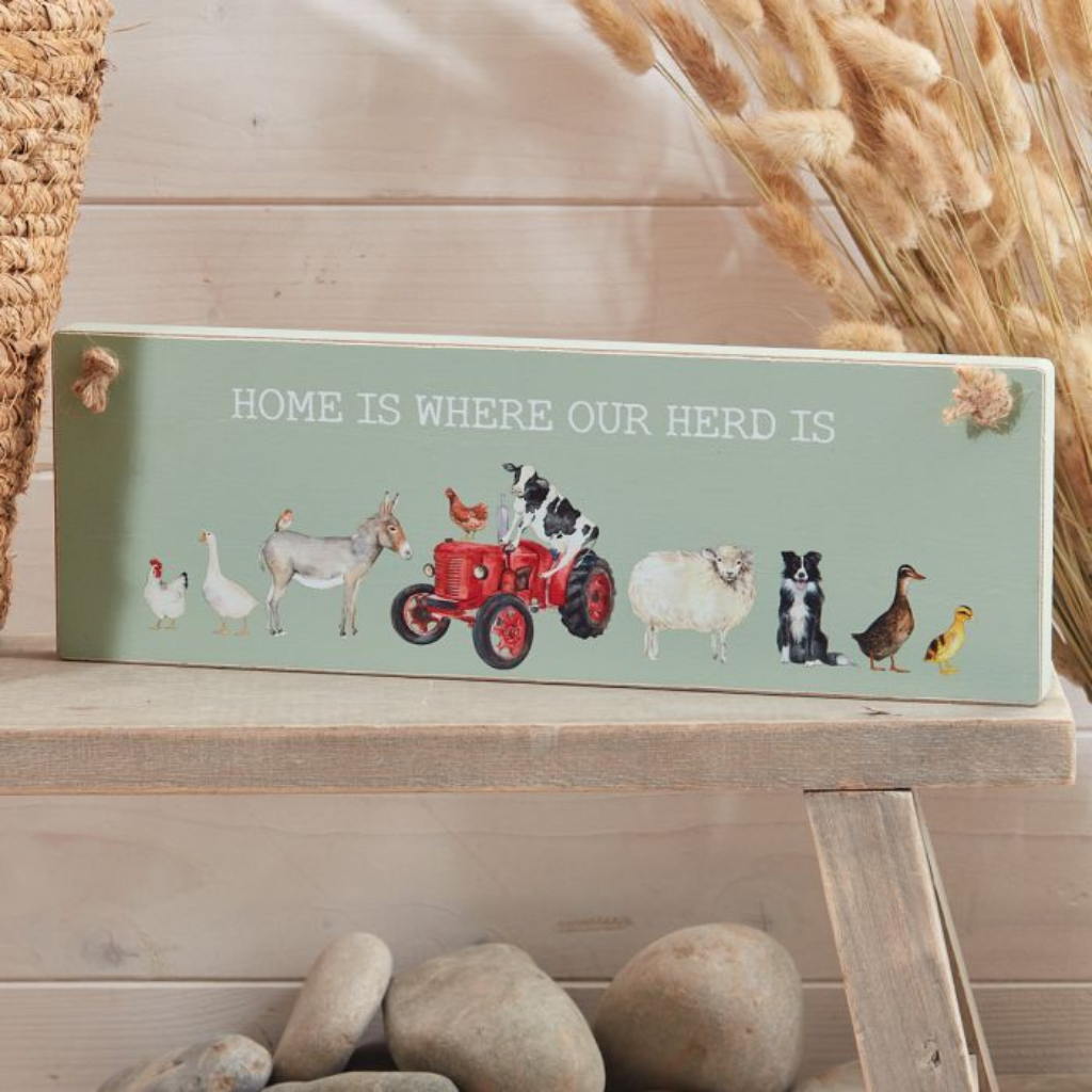 Farm Animal Herd Plaque 8FM611 Richard Langs Mulligans of Ballaghaderreen