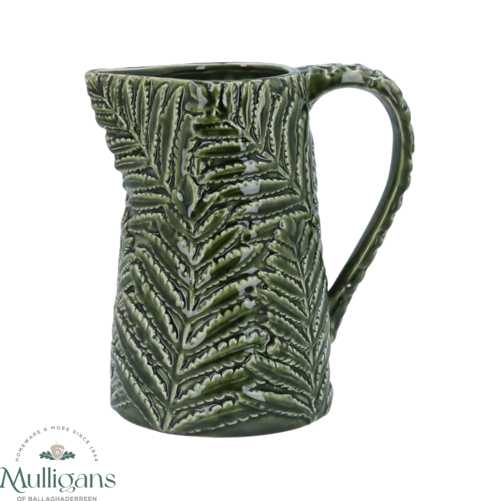 Fern Jug - Gisela Graham Large  - Mulligans of Ballaghaderreen