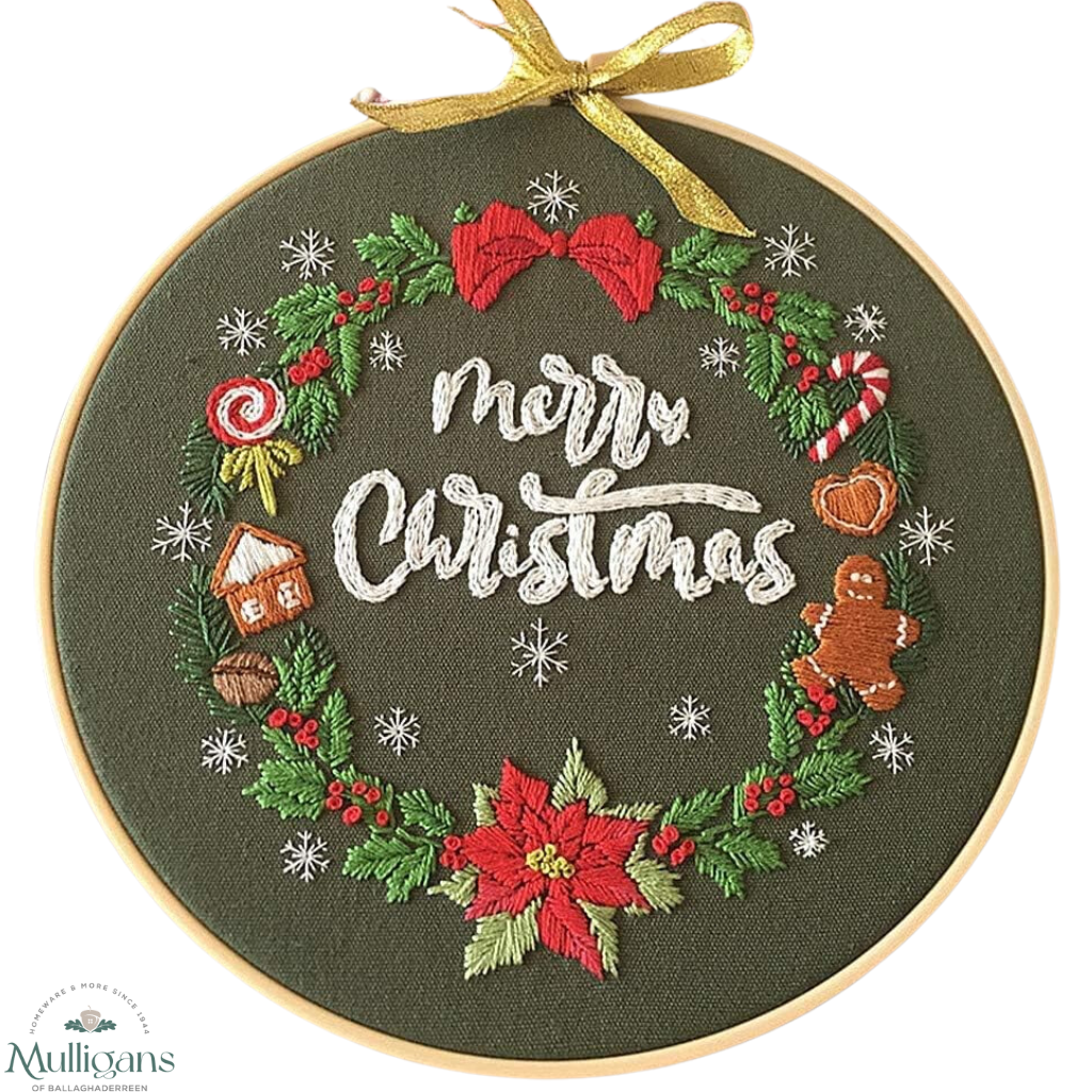 Festive Embroidery Set  - Mulligans of Ballaghaderreen 