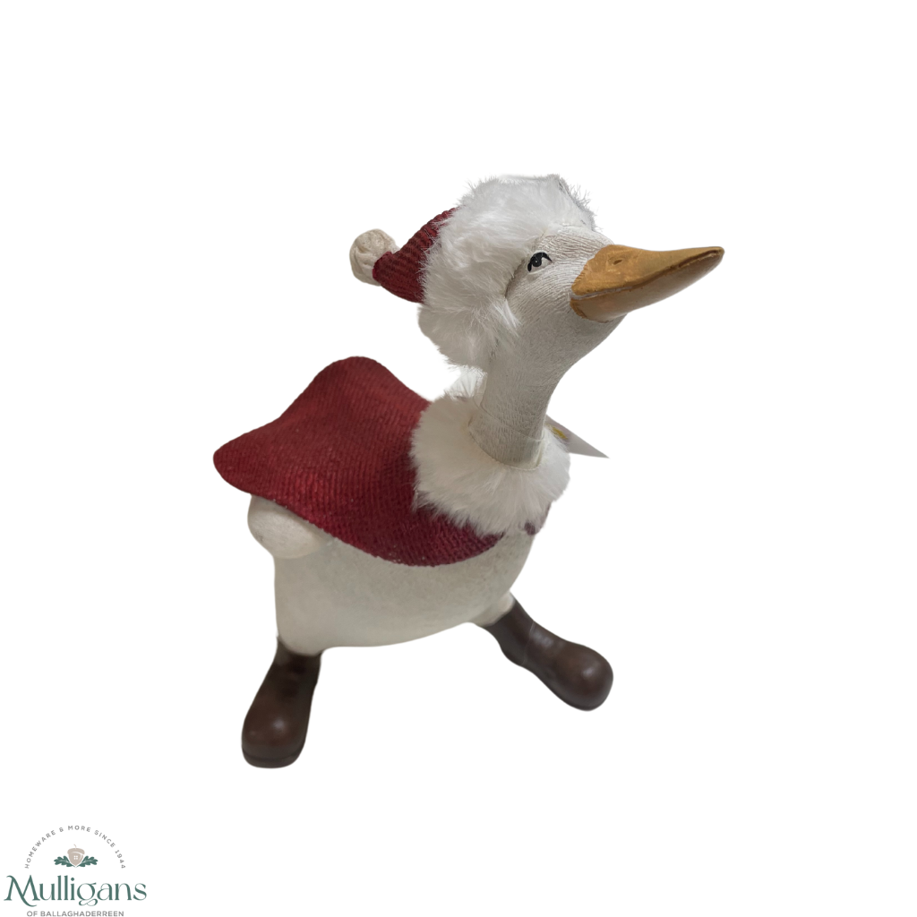 Festive Goose with Santa Hat - 687712-  Mulligans of Ballaghaderreen