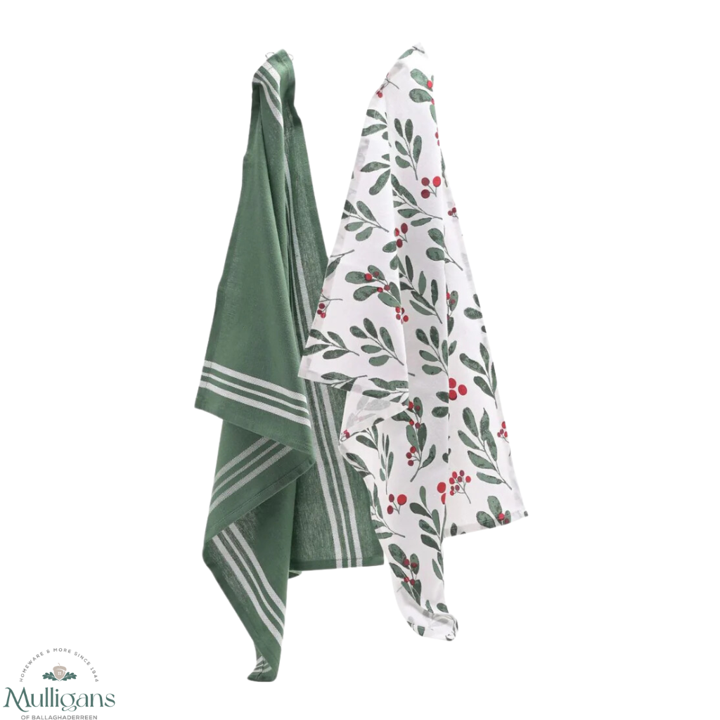 Festive Tea Towel Set of 2 - Widdop - Mulligans of Ballaghaderreen