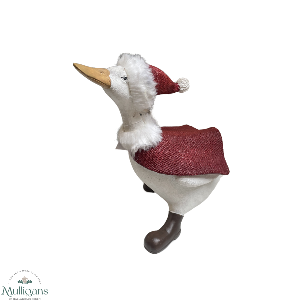 Festive Goose with Santa Hat - 687712-  Mulligans of Ballaghaderreen
