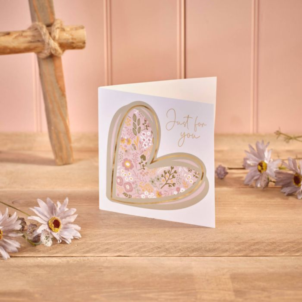 Floral Just for You Card 4DI247 Richard Langs Mulligans of Ballaghaderreen