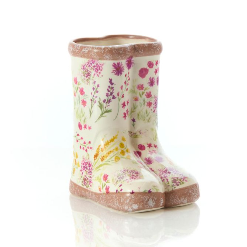 Floral Welly Planter 7CG100 Richard Lang - Mulligans of Ballaghaderreen