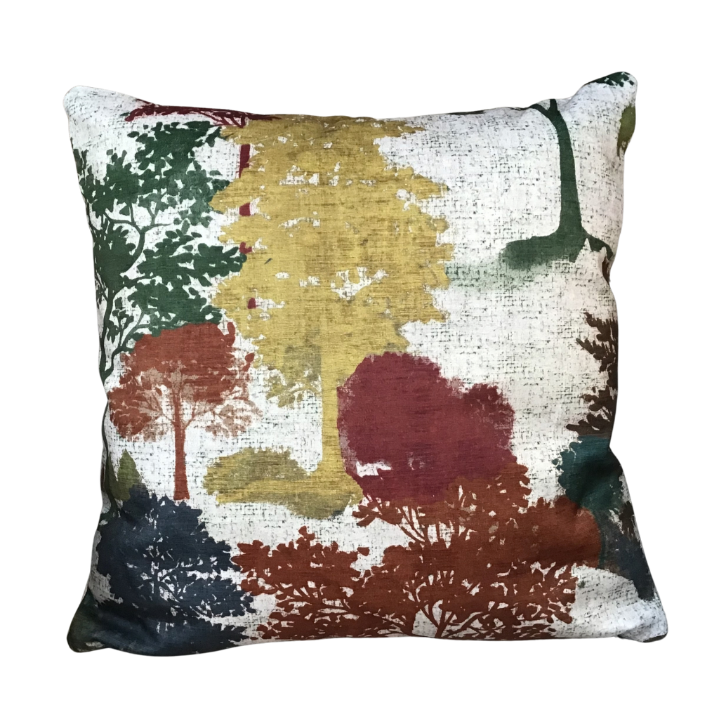 Forest Path Multi Feather Cushion PRO-0467 Millford Linen Mulligans of Ballaghaderreen