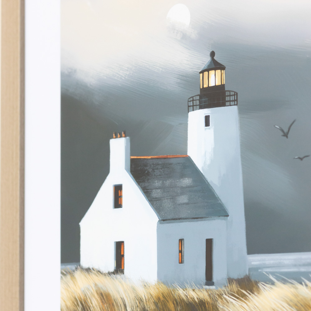 Framed Canvas - Beyond The Dunes TL6846 Tara Lane - Mulligans of Ballaghaderreen 