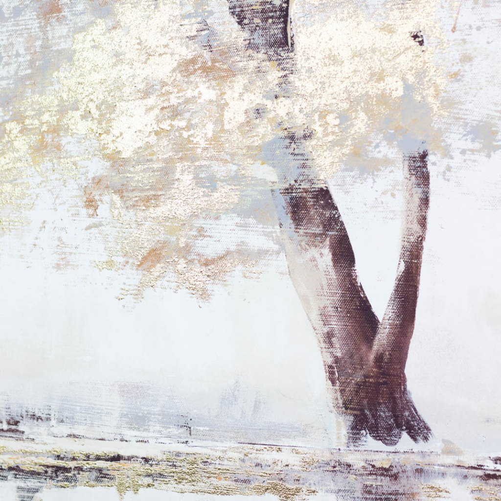 Framed canvas - Gilded Oak 120 x 90cm