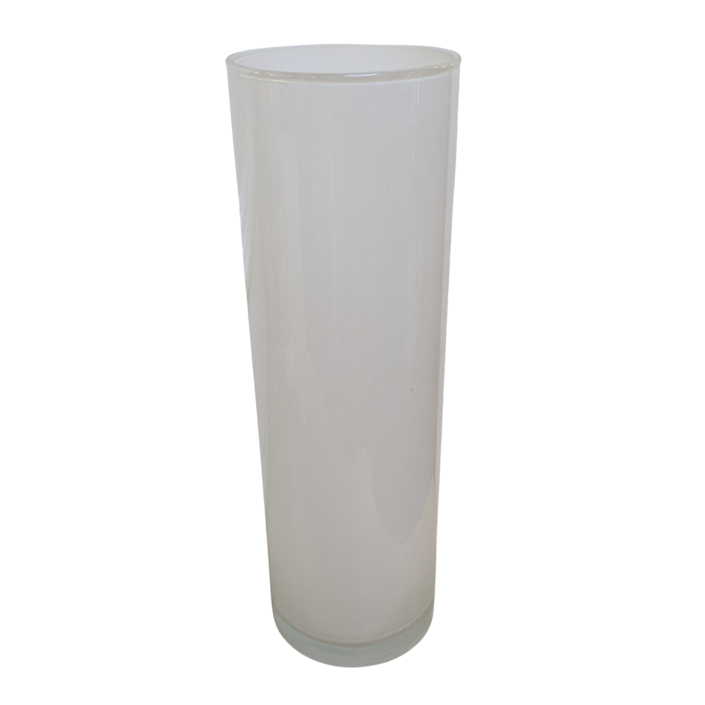 Frosted Glass Vase - 30cm FGV30 Mulligans of Ballaghaderreen