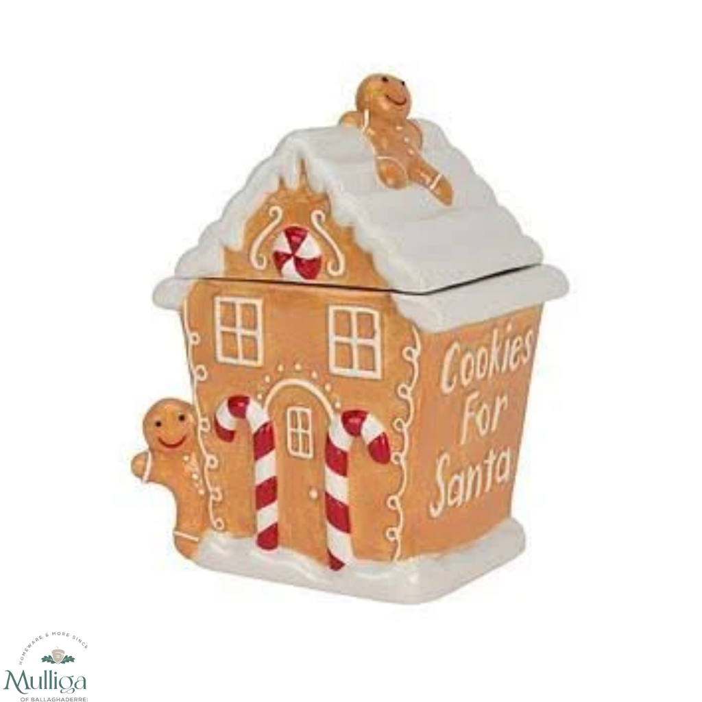 Gingerbread Ceramic Cookie Jar XM8980  - Mulligans of Ballaghaderreen 