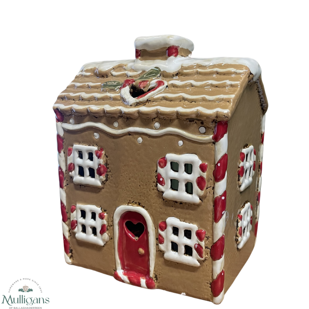 Gingerbread House Tealight Holder Mulligans of Ballaghaderreen  