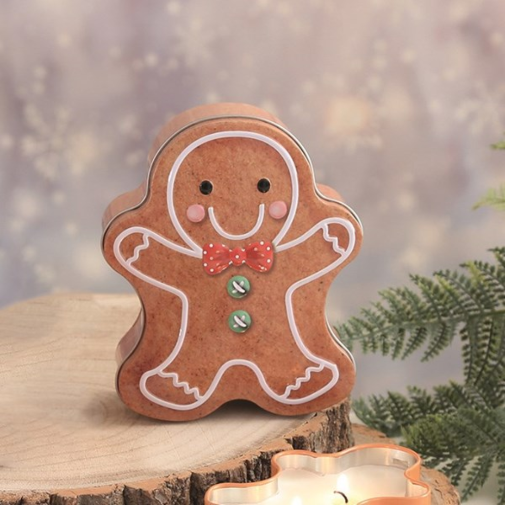 Gingerbread Scent Candle Tin 14cm 34883 Straits Mulligans of Ballaghaderreen 