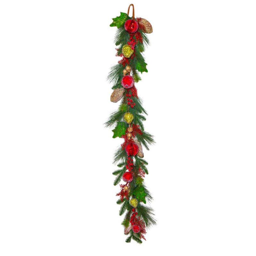 Glittered Fruit Garland 152cm Y54.C44844 Harold Elmes Mulligans of Ballaghaderreen