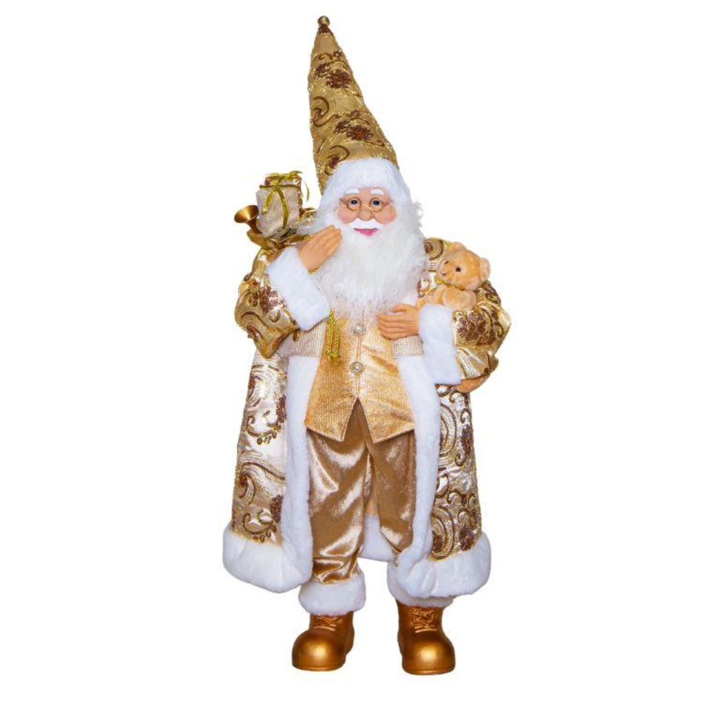 Gold Santa 91cm Y60.C45027 Harold Elmes Mulligans of Ballaghaderreen