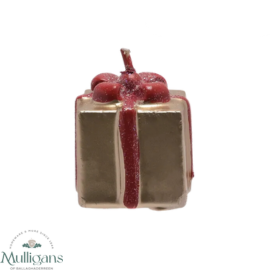 Gold and Red Gift Box Tealights Set of 6 XM12118 Widdop and Co Mulligans of Ballaghaderreen