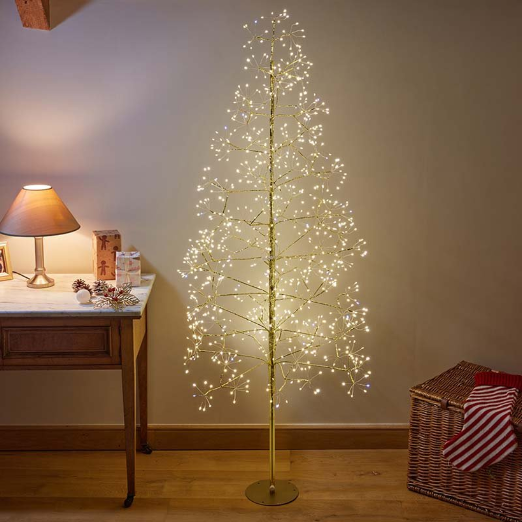Golden Twinkling Tree - 1.8m 2506163 Smart Garden Mulligans of Ballaghaderreen