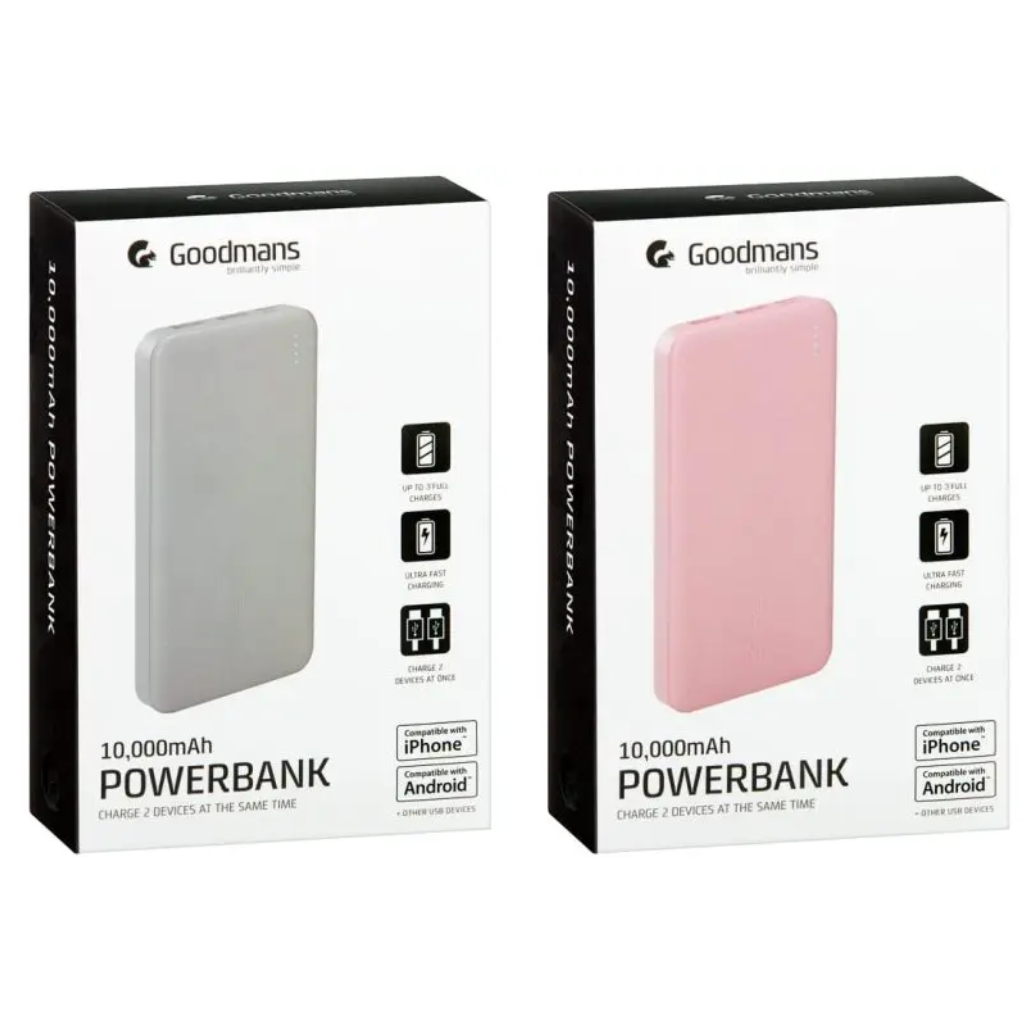 Goodmans 10,000mAh Powerbank GPB Mulligans of Ballaghaderreen