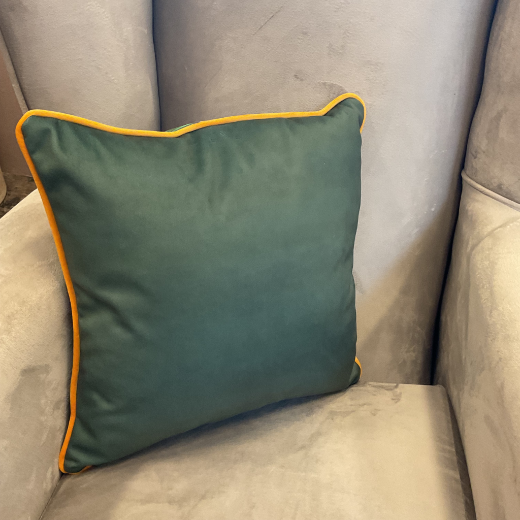 Green Fern Feather Scatter Cushion GFFSC Medicare Textiles Mulligans of Ballaghaderreen