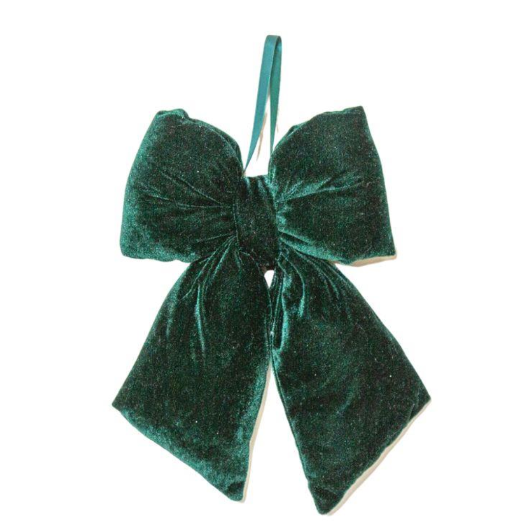 Green Velvet Bow Y34.C2231 Harold Elmes Mulligans of Ballaghaderreen