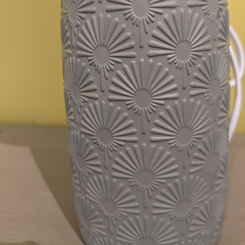 Grey Burst Table Lamp 5019TL Mulligans of Ballaghaderreen