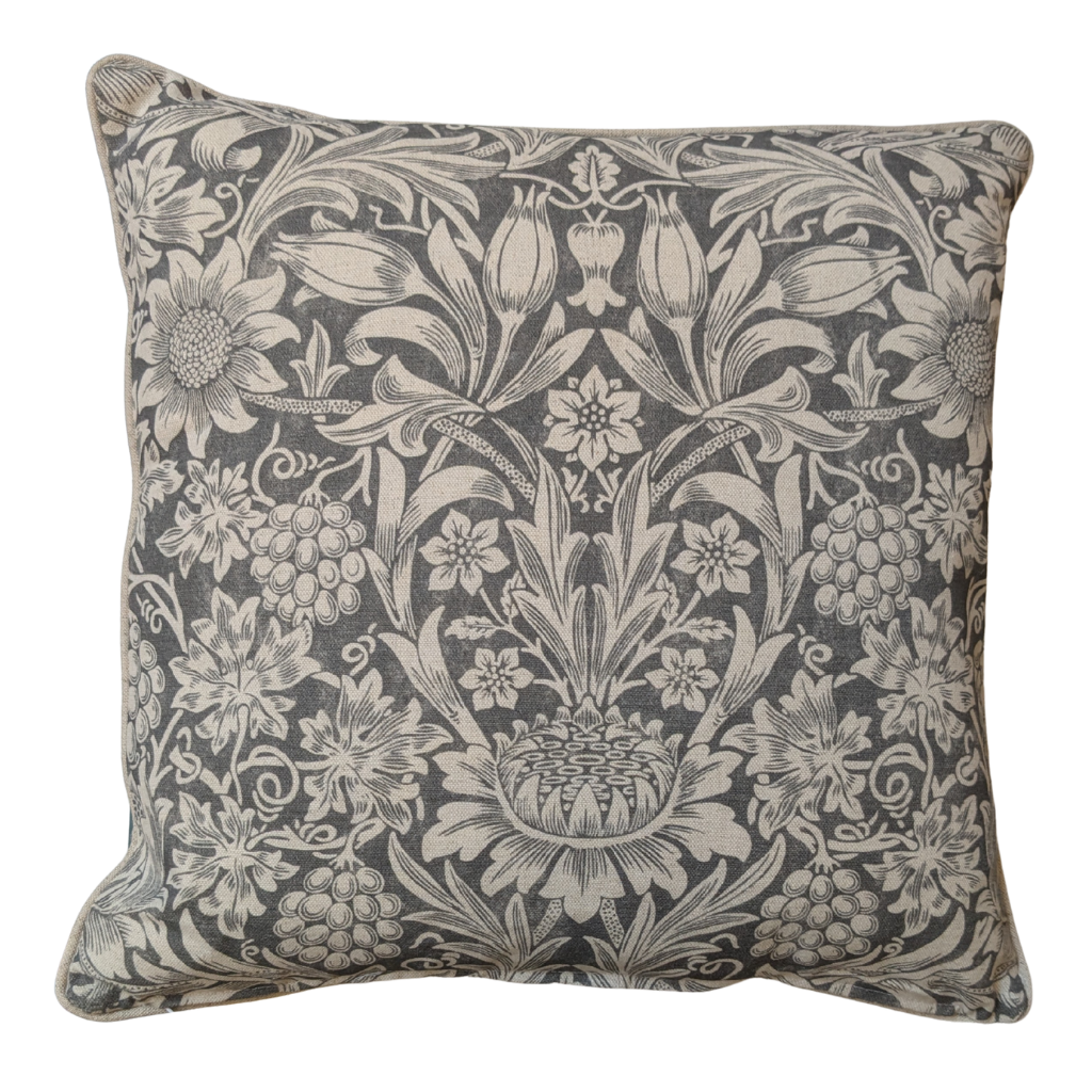 Grey Grapes Feather Scatter Cushion GGFSC Millford Linen Mulligans of Ballaghaderreen 