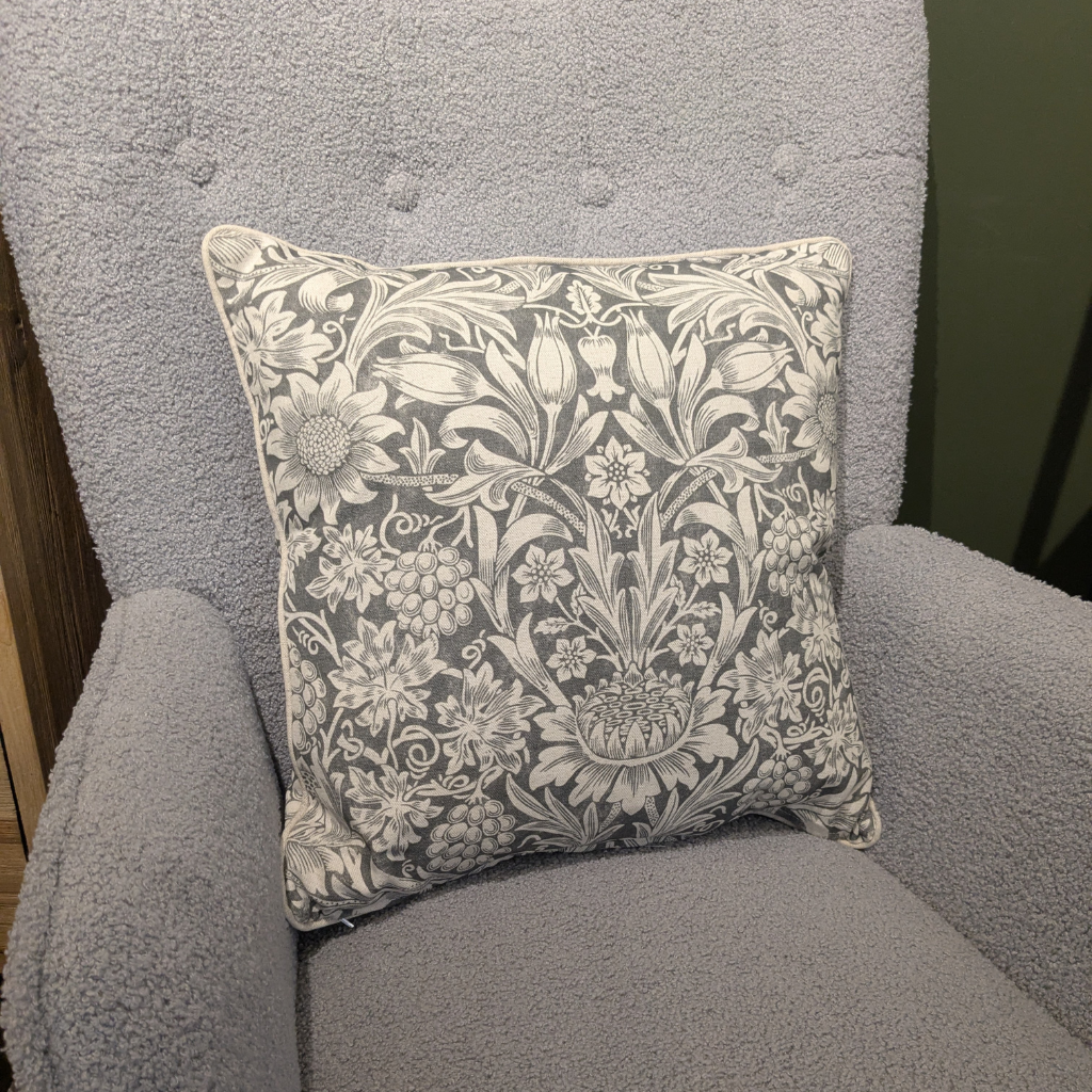 Grey Grapes Feather Scatter Cushion GGFSC Millford Linen Mulligans of Ballaghaderreen 