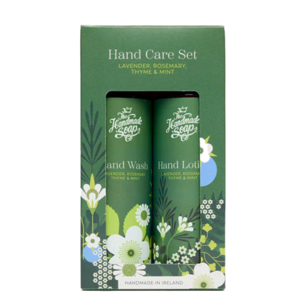 Hand Wash & Lotion Set - Lavender, Rosemary, Thyme & Mint | 250ml x 2 - Mulligans of Ballaghaderreen 