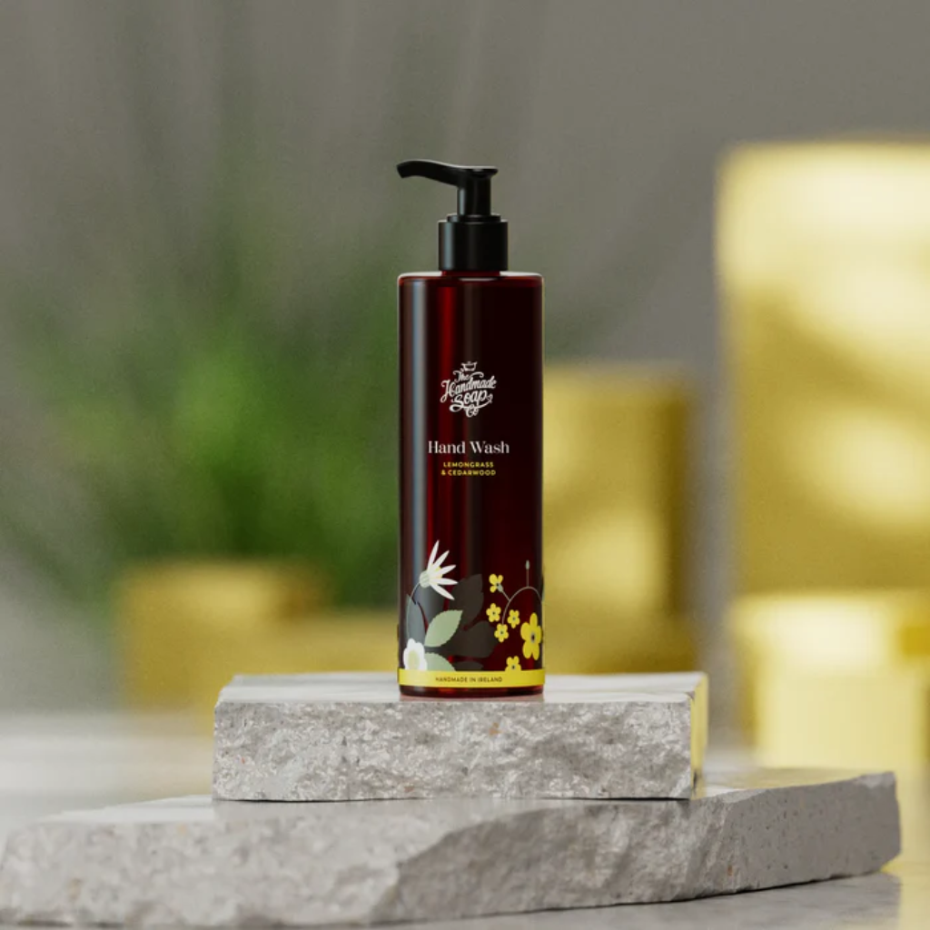 Handmade Soap Collection  - Hand Wash - Lemongrass & Cedarwood | 250ml CHW24 The Handmade Soap Company Mulligans of Ballaghaderreen 
