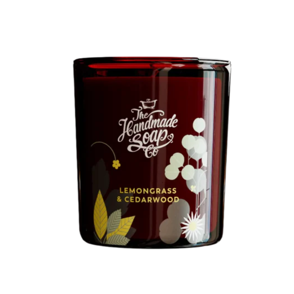 Handmade Soap Collection - Lemongrass & Cedarwood Candle - 210g CLC24 The Handmade Soap Company Mulligans of Ballaghaderreen 