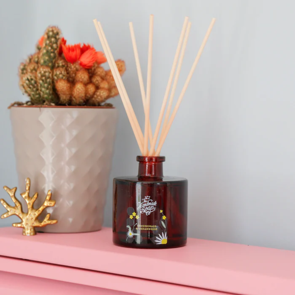 Handmade Soap Collection - Reed Fragrance Diffuser - Lemongrass & Cedarwood | 200mlFDC24 The Handmade Soap Company Mulligans of Ballaghaderreen 