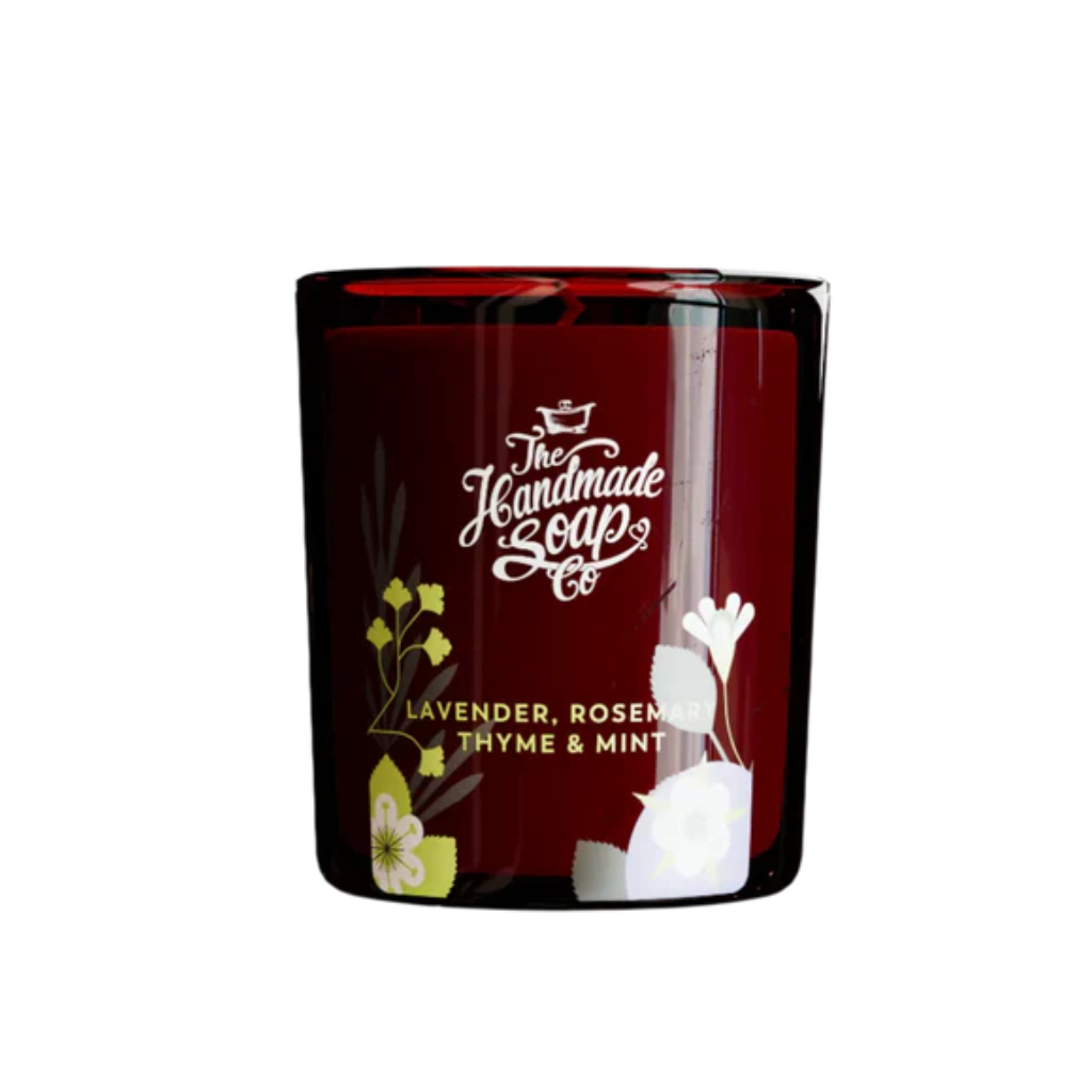 Handmade Soap Collection - Scented Soy Candle - Lavender, Rosemary, Thyme & Mint | 210g LAC24 The Handmade Soap Company Mulligans of Ballaghaderreen 